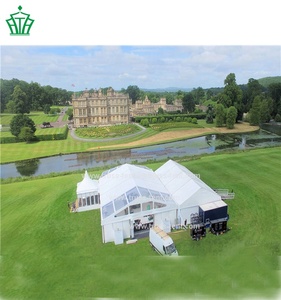 Carpa para Eventos con PVC Mitad Transparente y Mitad Blanco, Venta Directa de Fábrica - Product Image 4