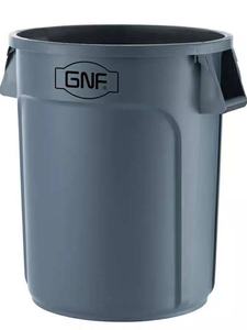 Cubo de Basura de Plástico para Cocina con Tapa y Ruedas, Cubo de Basura de Gran Capacidad para Uso Sanitario en Exteriores - Product Image 1