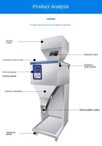Máquina Automática de Llenado de Alimentos de Gran Capacidad para Café en Grano, Bolsitas de Té, Polvo Seco, Harina, Azúcar, Especias, Sobres y Partículas - Product Image 2