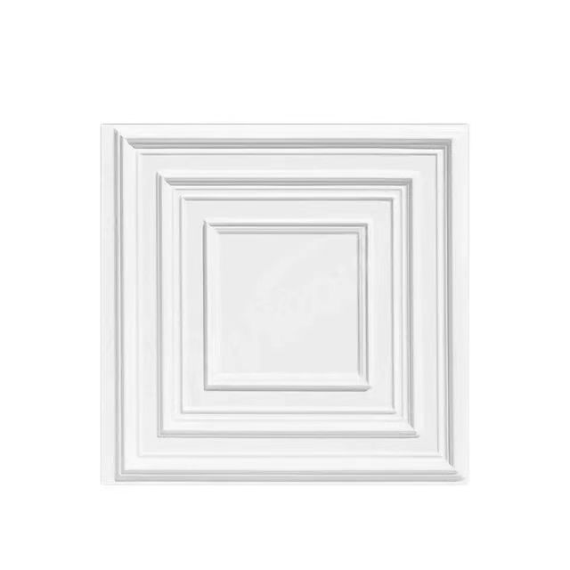Irini Creative Design 3D PVC Wall Panel Fireproof Easy DIY Waterproof Floral Pattern Household & Commerce Kitchen/TV Backdrop