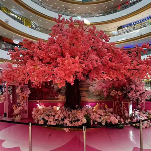 Arbre de cerisier artificiel à prix d'usine, grand arbre à fleurs pour décoration de mariage en extérieur et en intérieur, centre de table, cerisier en fleurs - Product Image 2