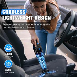 Máy hút bụi mini cầm tay, hút mạnh, dùng cho ô tô và gia đình - Product Image 5