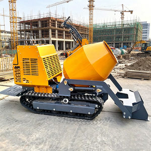 Produits les plus vendus Kc750 Mini Bétonnière automotrice sur chenilles 300L pour la construction - Product Image 2