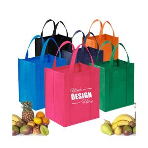 Bolsas Reutilizables - Bolsas de Compras Personalizadas y Coloridas para Supermercado, Playa y Regalos Promocionales - Ecológicas y Duraderas - Product Image 1