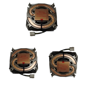 Slim Cpu Cooler for Itx HTPC LGA1200 115X Cooling 4Pin PWM CPU <b>Fan</b> Aluminum Fin Heatsink and Copper Heatpipes Base CPU Cooling - Product Image 5