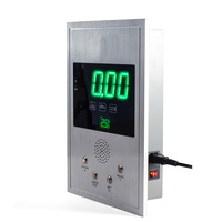 Manomètre LCD haute précision pour compresseur d'air, idéal pour la réparation automobile en garage, erreur de ±0,5 PSI, avec tuyau d'air de 10 m et cordon d'alimentation de 2,5 m
