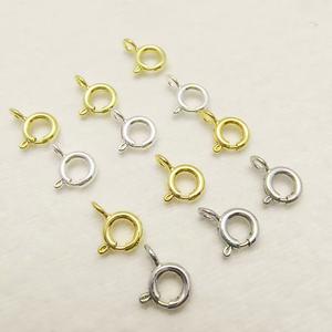 18K 14K Gold Filled O-Ring Spring Clasp-Connecteur de crochet de bijoux pour les résultats de bracelet de collier à faire soi-même - Product Image 1