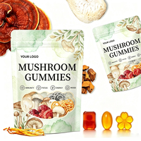 Gummies Nootropiques aux Champignons Marque Privée OEM ODM – Crinière de Lion, Reishi, Chaga – Supplément Végétalien pour le Soutien Cérébral