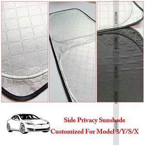 Logo personalizzato per il logo universale uv per 2024 nuovo modello <span class=keywords><strong>3</strong></span> highland parasole auto per tesla modello <span class=keywords><strong>3</strong></span> highland - Product Image 2