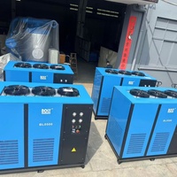 Compresseur d'air à vis silencieux Système de séchage Sécheur d'air comprimé Compresseur d'air réfrigéré avec sécheur