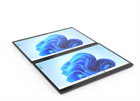 Nouveaux ordinateurs portables ultra minces 14 "+ 14" 2240*1440 Intel N95 CPU 16/32 Go de RAM double écran tactile pour ordinateurs portables personnels et professionnels
