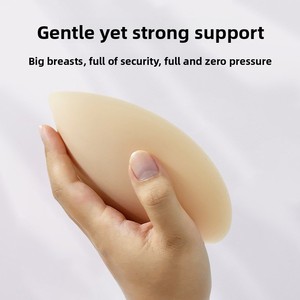 Protège-mamelons <span class=keywords><strong>en</strong></span> silicone pleine couverture de 13 cm, ultra-fins, auto-adhésifs, anti-transparence, invisibles, ronds et imperméables - Product Image 3