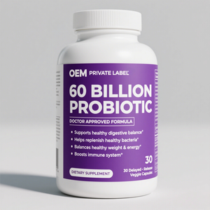 Les capsules d'enzymes digestives OEM aident à promouvoir la fonction digestive, supplément probiotique en capsules de bonbon mou - Product Image 1