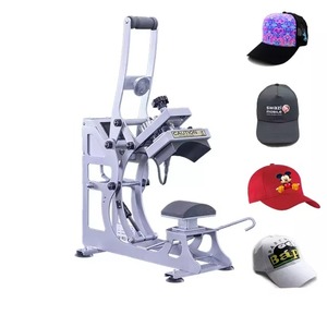 2in1 Magnetic Semi-automatic Open Cap Heat Press Machine Adjustable 110V/220V 6 Months Warranty Platen Sizes CH2601 - Product Image 1