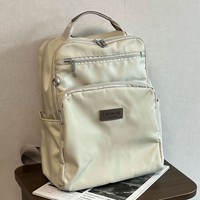 Sac à dos pour ordinateur portable en tissu avec coussin d'air, nouvelle collection 2025 pour femmes, idéal pour les voyages en plein air et la randonnée, grande capacité 20-35L, 16 pouces