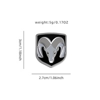 Autocollant de téléphone personnalisé en alliage de zinc de qualité supérieure - Badge métallique 3D personnalisé depuis 2011
