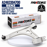 OE A2463304700 Rakitan Lengan Kontrol Bawah Depan untuk Mercedes Benz W176 W246 W117 A160 A180 A200 A220 A250 Sistem Suspensi Penuh