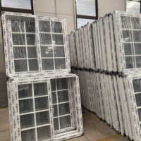 Ventanas y Puertas Corredizas de PVC, Vidrio Reflectante, Ventanas Abatibles con Protección Contra la Radiación, Ventanas Elevables al Por Mayor
