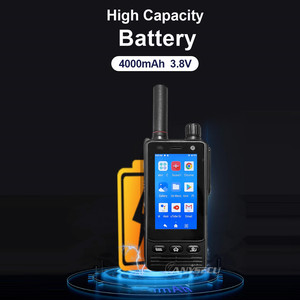 Anysecu 4G Rede Rádio W63 IP68 Impermeável Android 9 Walkie Talkie com NFC Zello Rádio - Product Image 3