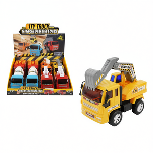 Ensemble de 8 véhicules de chantier City Truck Engineering pour enfants de 3 ans et plus - Product Image 2