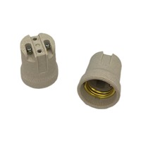 F519 E27 douille en céramique/support de lampe porcelaine style vis 250v tension pour application de lampe