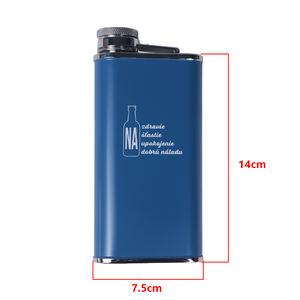 Gourde <span class=keywords><strong>de</strong></span> <span class=keywords><strong>poche</strong></span> en acier inoxydable pour hommes, mini-bouteille à alcool, whisky, gourde <span class=keywords><strong>de</strong></span> <span class=keywords><strong>poche</strong></span> mate pour la bière allemande Pabst Berliner Pilsner Hillside - Product Image 4