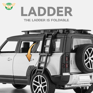 <span class=keywords><strong>1</strong></span>/24 Đồ chơi xe mô hình Diecast xe <span class=keywords><strong>1</strong></span>/24 quy mô kéo trở lại phạm vi Rover với âm thanh ánh sáng 6 cửa có thể mở ra cửa sổ hộp cho trẻ em - Product Image 4