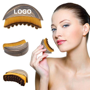 Brosse de massage lymphatique personnalisée avec logo, outil de massage lymphatique, brosse de contour du visage, soulage la fatigue, brosse de massage sèche, brosse de massage facial - Product Image 3