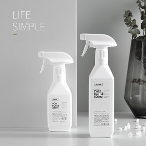 300ml500ml PET empty square detergent plastic trigger mist spray bottle