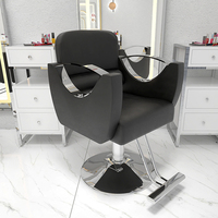 Nouveau Design Fauteuil Coiffeur Hydraulique Inclinable Vintage pour Salon de Coiffure et Barber Shop
