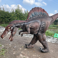 Costume de dinosaure animatronique réaliste, attrayant et sur mesure, taille réelle