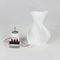 Turbine éolienne verticale micro 20w d'usine avec lumière LED pour la nouvelle énergie