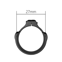 Dispositif de suppression des dépôts de carbone pour lampe torche, couvercle de protection de la tête de lampe, diamètre 27mm, pour Surefire Scout Light M300/M600
