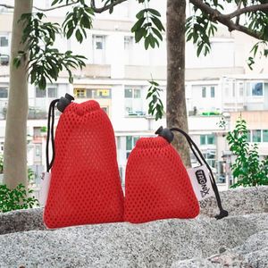 Sac/Pochette en filet de nylon haute résistance avec cordon de serrage pour emballage cadeau et impression – Élégant et durable - Product Image 2