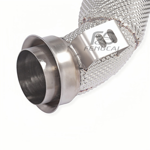 Collecteur d'échappement OEM pour Mercedes-Benz W214 E260 E250 E300 E450 2.0T, tuyau d'échappement avec bouclier thermique, amélioration de puissance - Product Image 4