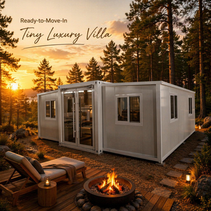 Casa Container Ecologica Multifunzionale Spaziosa e Confortevole Espandibile con Soggiorno <span class=keywords><strong>Esterno</strong></span> e Bagno per Uso Residenziale - Product Image 3