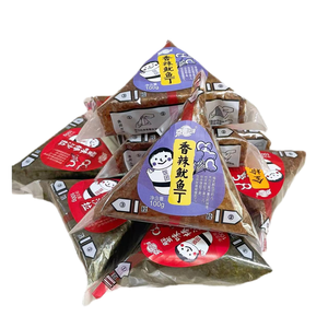 Onigiri Triangular Picante Halal Congelado al por Mayor, Listo para Comer, Bocadillos Asiáticos, Bola de Arroz Instantánea para Adultos, Bolsa para Tiendas de Conveniencia - Product Image 1