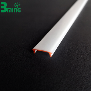 Bming tùy chỉnh trong suốt Acrylic PMMA PC đùn nhựa khuếch tán đèn Bìa tuyến tính Chụp đèn cho LED chiếu sáng - Product Image 5