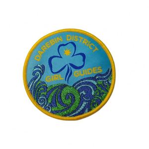Custom Sustainable 3D Rubber Woven <b>Patch</b> with Metallic Thread Chenille Embroidery <b>Sew</b>-<b>On</b> for Hats & Bags Custom Logo - Product Image 1