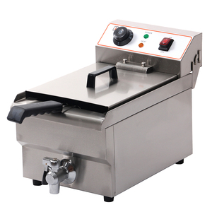 Friteuse électrique professionnelle à 1 cuve et 1 panier, friteuse profonde <span class=keywords><strong>Pro</strong></span> Vulcan, friteuse sans odeur - Product Image 1