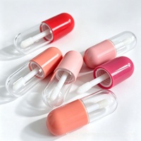 Petit flacon d'échantillon de brillant à lèvres en capsule ABS, tube vide portable, emballage cosmétique, conteneur pour usage DIY, vente en gros transfrontalière 5 ml