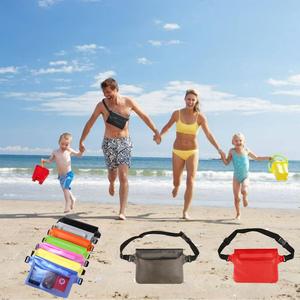 Sac de ceinture étanche pour téléphone mains libres, pochette tactile scellée IPX8 pour la course à pied et la natation - Product Image 3