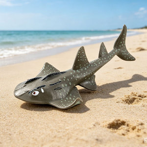 Modèles d'animaux marins de simulation transfrontalière à assembler en PVC : <span class=keywords><strong>Requin</strong></span> à bec de sabre, <span class=keywords><strong>Requin</strong></span> zèbre, Raie, Poisson-<span class=keywords><strong>guitare</strong></span>, <span class=keywords><strong>Requin</strong></span> rayé, <span class=keywords><strong>Requin</strong></span> bambou - Product Image 5