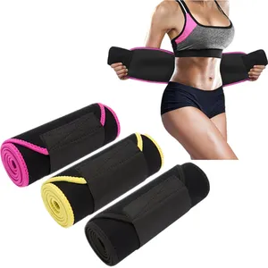 Cinturón de Sauna ajustado para mujer, entrenador de cintura con soporte elástico personalizado, gran oferta