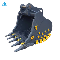 Penawaran Spesial: Sekop Ayak Multifungsi untuk Excavator Mini 1.8-9 Ton, Pemisah Tanah & Kerikil