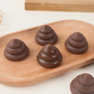 Jouet Squishy Poo Mochi en TPR souple, vente en gros, cadeaux collants, jouet anti-stress fantaisie en forme de caca à presser - Product Image 4