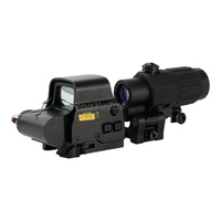 Combinaison Red Dot 558 et G33 3x Loupe Multiplicateur Étanche Holographique Sight Tactique Chasse Scopes Sight Accessoires