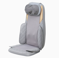 Tapis de massage intelligent avec coussin de massage par pétrissage pour le cou, le dos et la taille, à poser sur chaise, siège, canapé ou lit