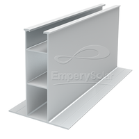 Système de montage solaire EmperySolar pour toit en aluminium, pince de fixation pour toit en tôle, supports faciles à installer, installation de mini panneaux solaires