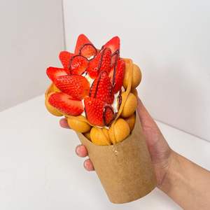 <span class=keywords><strong>Polvo</strong></span> para Waffles de Huevo de Buen Sabor a Precio de Fábrica, Premezcla de <span class=keywords><strong>Polvo</strong></span> para Waffles de Burbujas Masticables, Postre Popular para Máquina de Waffles - Product Image 3